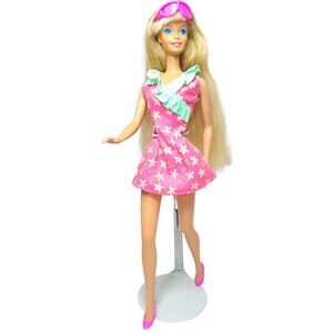 1989 Vintage Wet & Wild Barbie #4103 + A Cute Dress, Sunglasses & Shoes